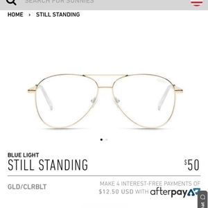 Blue Light Aviator-Style Glasses